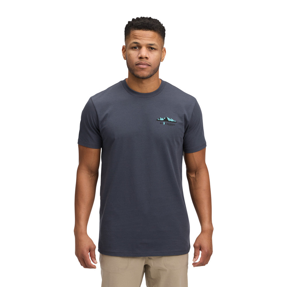 T-Shirt Mountainscape H - Black Diamond